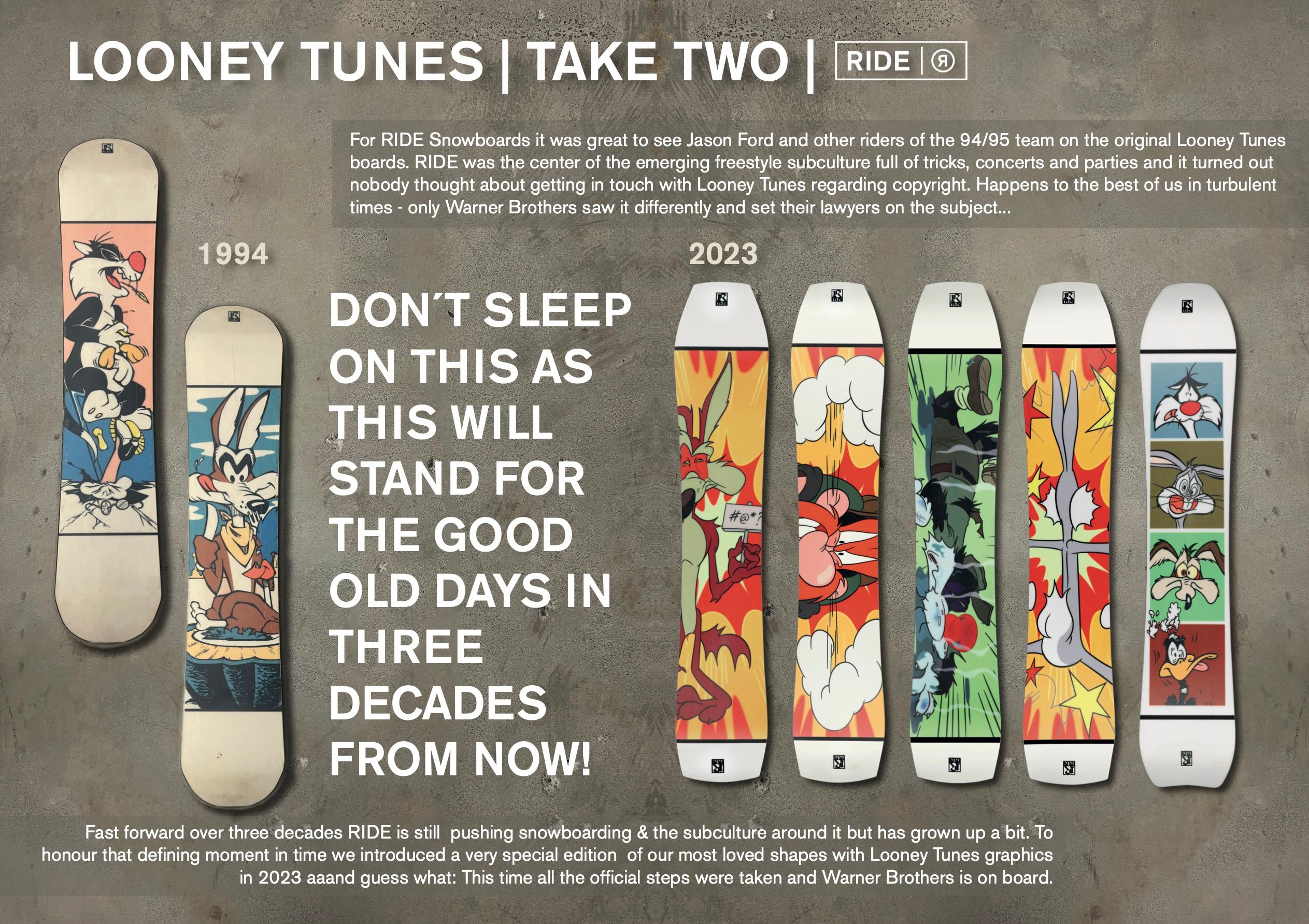 Method Mag Win! Limited Ride Snowboards x Looney Tunes Snowboard & Bindings!