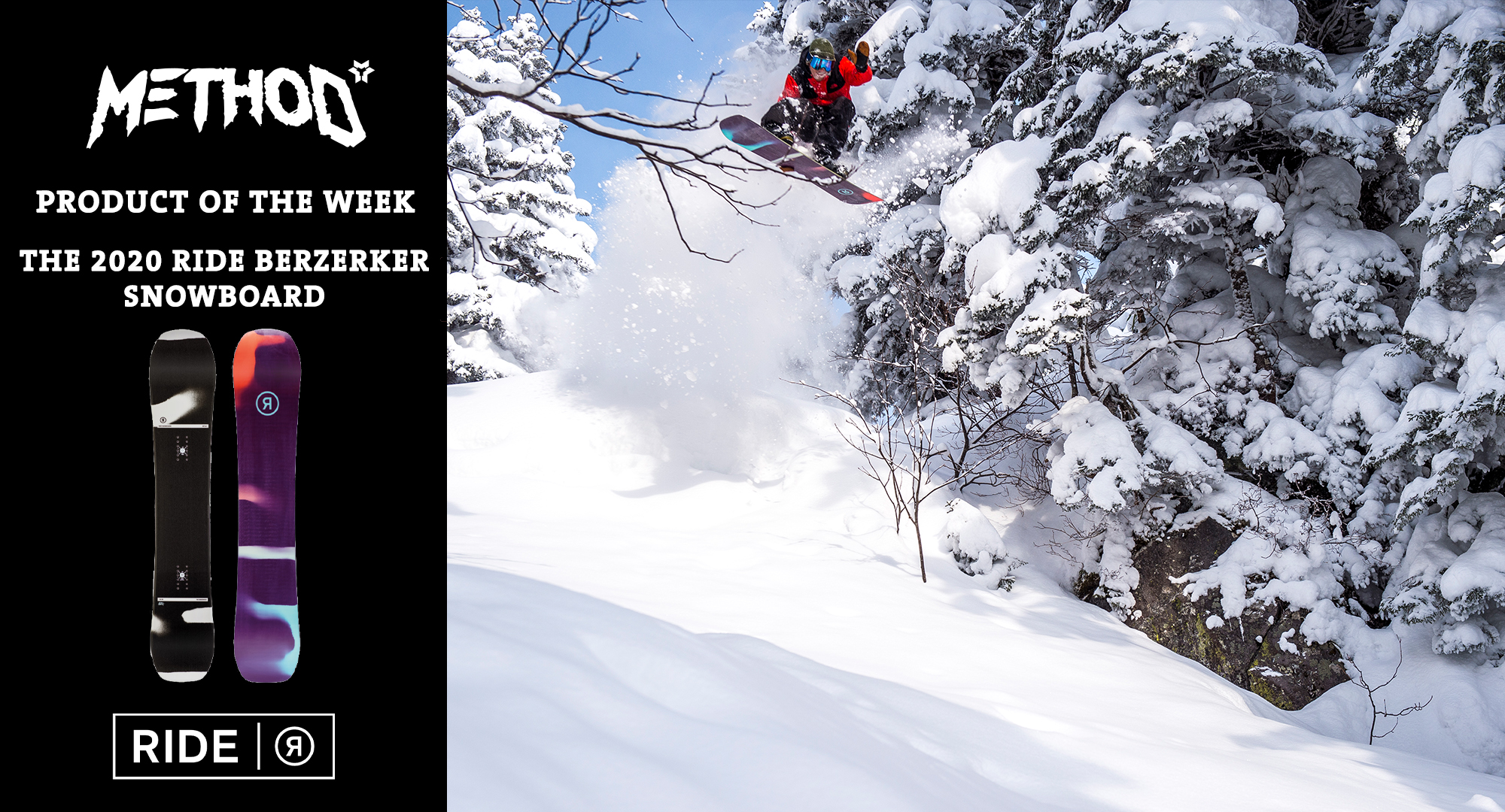 Method Mag The 2020 Ride Berzerker Snowboard