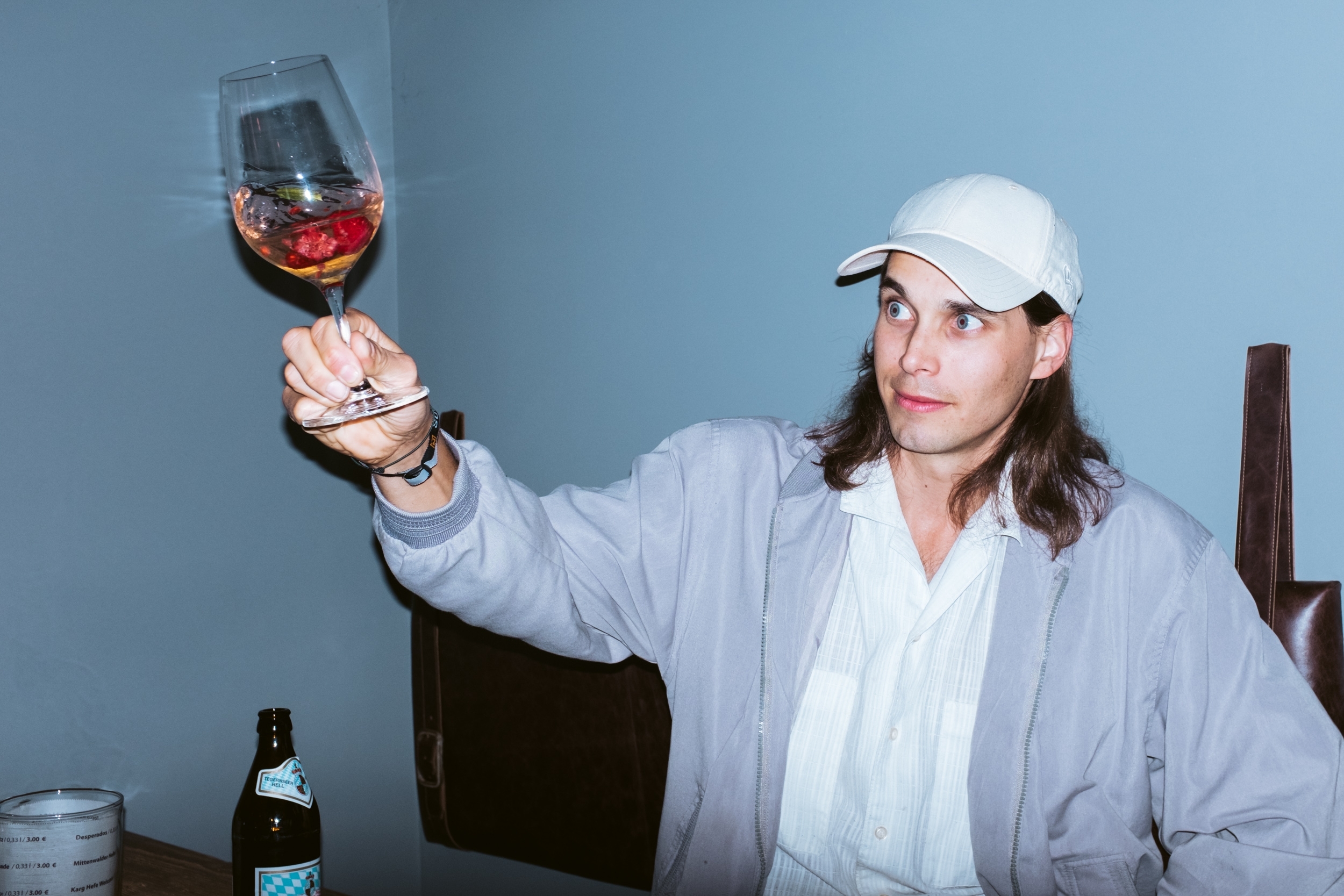 11. Dom Wagner, connoisseur of booze with fruit in it.jpg