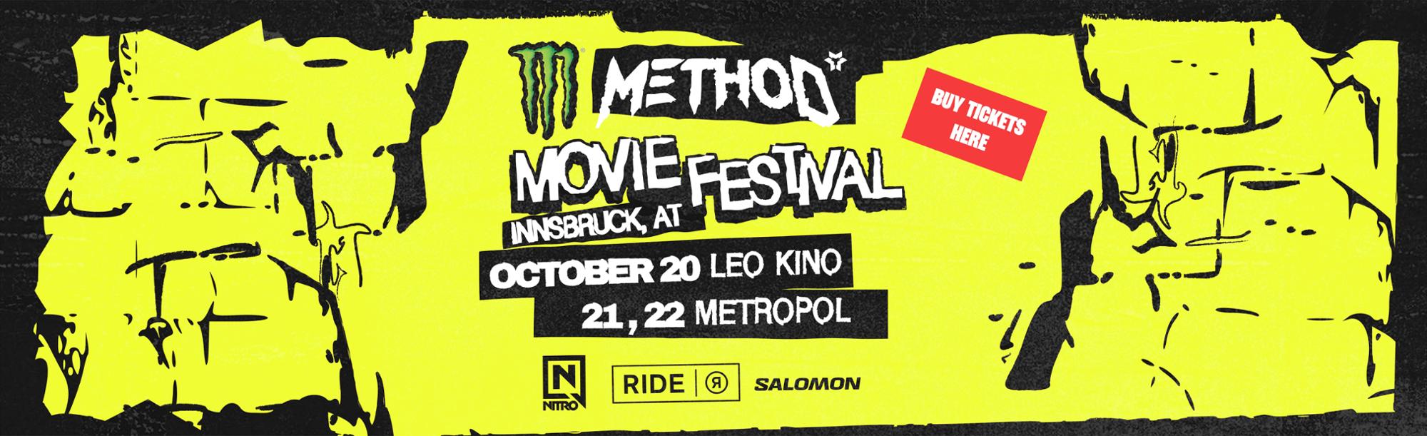 Method Movie Festival 2026 flyer with call to action