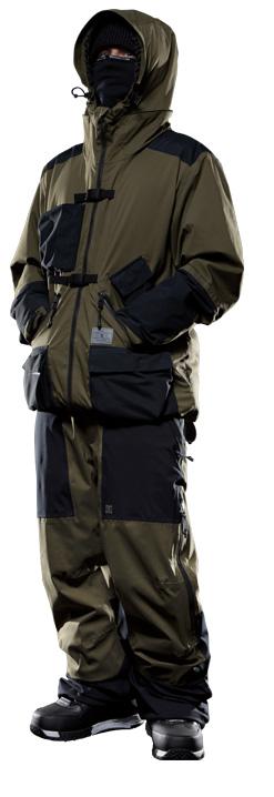 DC STORM DIVISION スノーボードウェア 上下セット M カモ迷彩 DC STORM DIVISION スノーボードウェア 上下セット M カモ迷彩 【公式