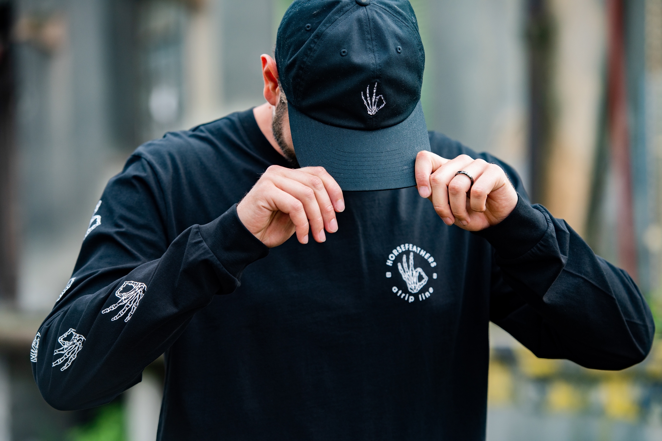 HORSEFEATHERS atrip line Lサイズ 　ダークネイビー Method Mag The 2020 Horsefeathers atrip Outerwear Line