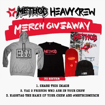 Method Mag METHOD Heavy Crew MERCH Giveaway