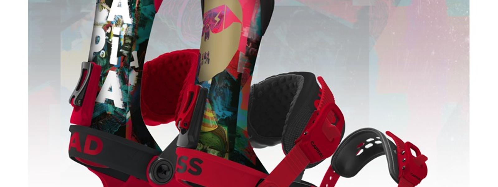 capita bad ass snowboard bindings Method Mag CAPiTA x UNION STAY BADASS Bindings