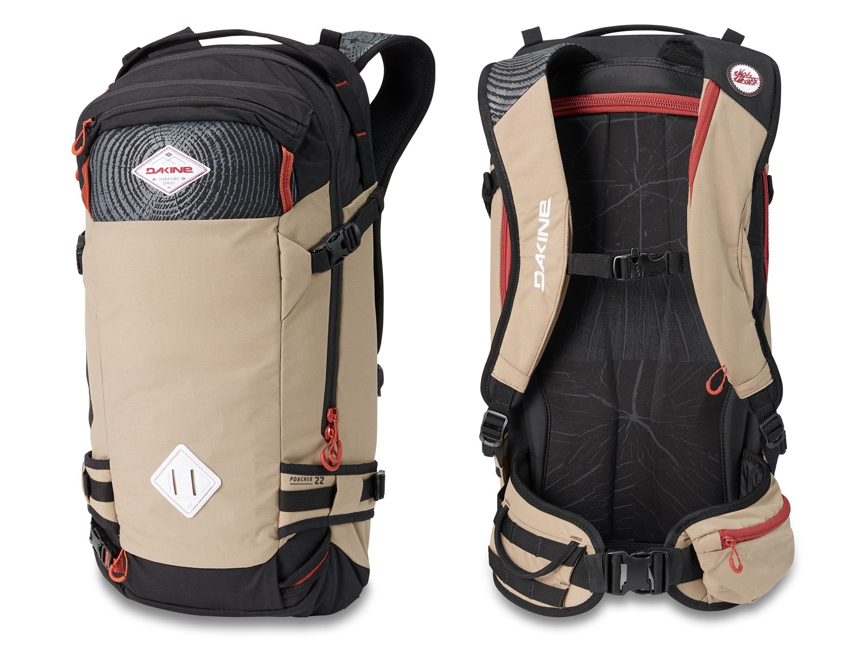 dakine poacher 22l black
